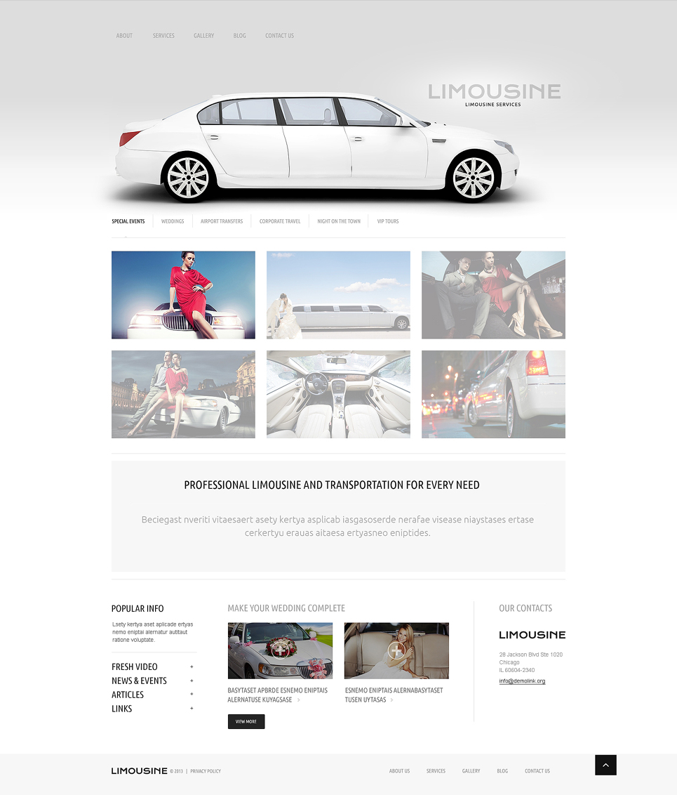 Limousine Services