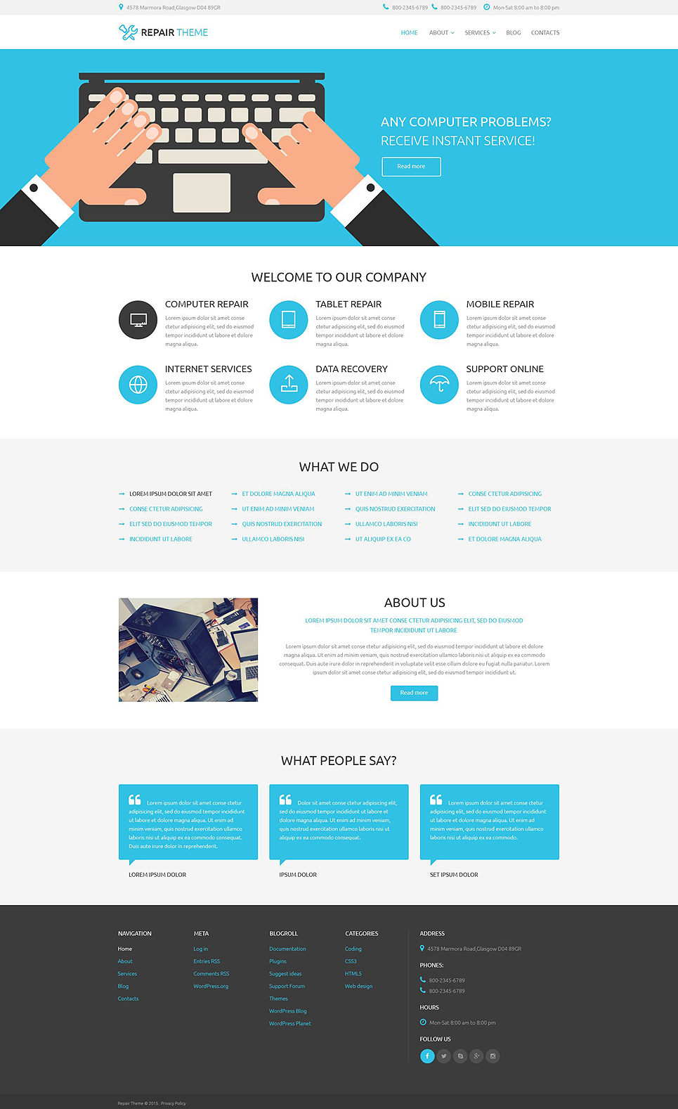 Repair Theme