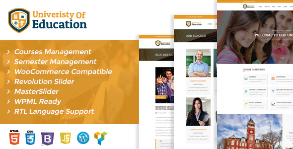 University of Education WordPress Theme
