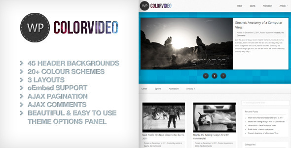WP Color Video