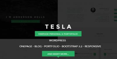 Tesla Onepage