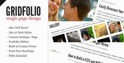 GridFolio WP